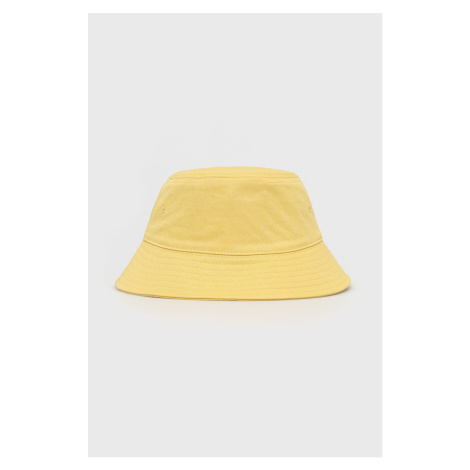 Bavlnený klobúk Levi's žltá farba, bavlnený Levi´s