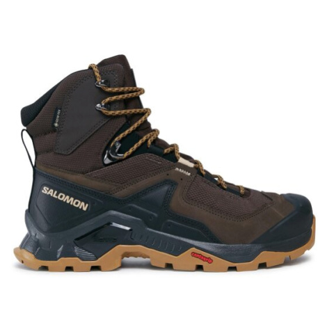 Salomon Trekingová obuv Quest Element GORE-TEX L47216100 Hnedá