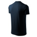 Malfini Heavy V-neck 160 Unisex tričko 102 námorná modrá
