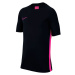 Nike DRY ACDMY TOP SS B Chlapčenské futbalové tričko, čierna, veľkosť
