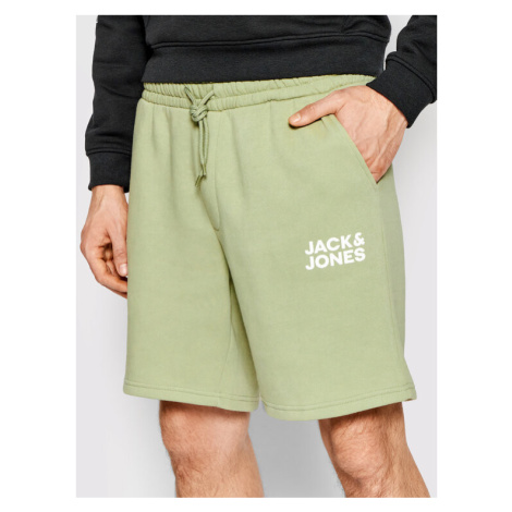 Jack&Jones Športové kraťasy New Soft 12186787 Zelená Regular Fit Jack & Jones