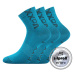 VOXX Adventurik ponožky tmavé tyrkysové 3 páry 116716