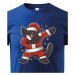 Detské tričko Vianočná mačka - skvelé vianočné tričko