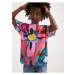 Pink Girl Patterned T-Shirt Desigual Cloe - Girls