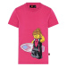 Detské tričko Lego ružová farba