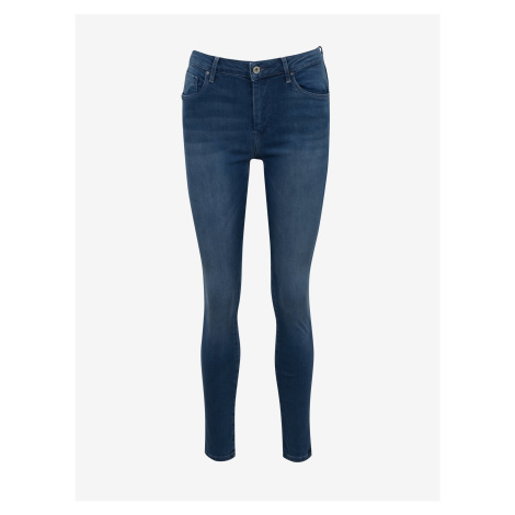 Dark Blue Women Skinny Fit Jeans Jeans Regent - Women Pepe Jeans