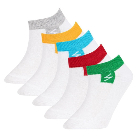 DEFACTO Boy's 5-Piece Cotton Booties Socks