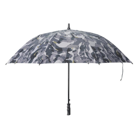 Maskovací poľovnícky dáždnik Woodland sivý SOLOGNAC