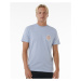 Rip Curl T-shirt WETTIE PASSAGE ICON TEE Spray Blue