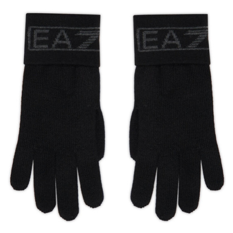 EA7 Emporio Armani Pánske rukavice 274904 2F300 39320 Čierna