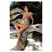 Selena Martinica-Semifredo-Peacock M-545 Coral-Sea Swimsuit