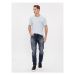 Calvin Klein Jeans Tričko Institutional J30J324671 Modrá Regular Fit