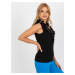 ČIERNY TOP BEZ RUKÁVOV NM-BZ-JX-08909.25-BLACK