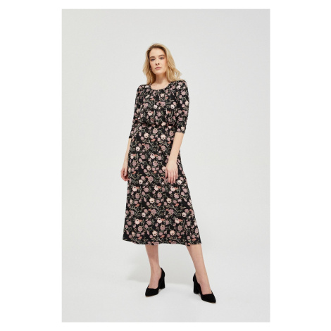 Dress with floral print Moodo