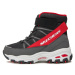 Chlapčenské členkové zimné topánky SKECHERS D Lites Mid black red