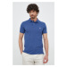 Bavlnené polo tričko Polo Ralph Lauren tmavomodrá farba,jednofarebný,710536856