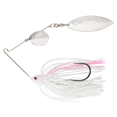 Nástraha spinnerbait Spino 10,5 g biela/ružová