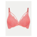 Hunkemöller Podprsenka Push-up Arabella 204670 Červená