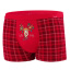 Boxerské šortky Rudolph 2 007/62 Red - Cornette