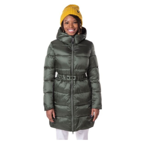 Rossignol LIGHT HOODIE COAT W Voľnočasový dámsky kabát, tmavo zelená, veľkosť