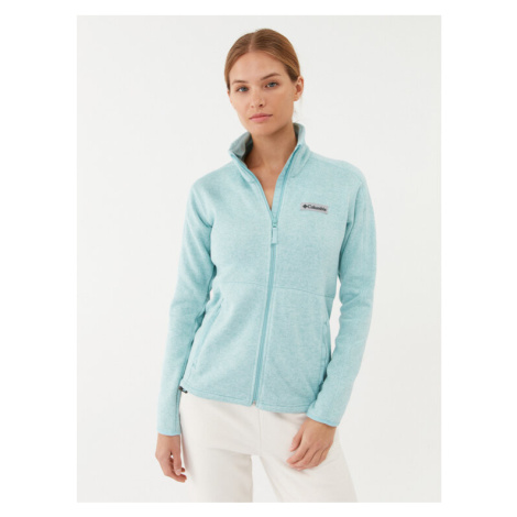 Columbia Fleecová mikina W Sweater Weather™ Full Zip Zelená Regular Fit
