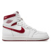 Nike Sneakersy Air Jordan 1 Hi 85 BQ4422 161 Biela