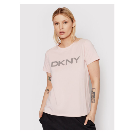DKNY Sport Tričko DP1T6749 Ružová Regular Fit