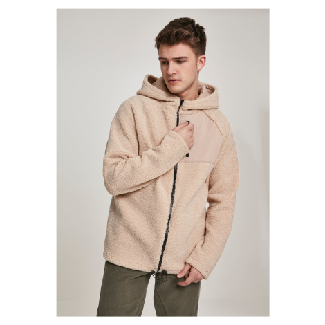 Sherpa Hooded Jacket Darksand Urban Classics