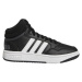 adidas HOOPS 3.0 MID K Chlapčenské členkové tenisky, čierna, veľkosť