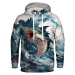 Aloha From Deer Shark Storm Hoodie HK AFD430 Blue