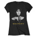 Whitney Houston Tričko Black & White Photo Womens Black