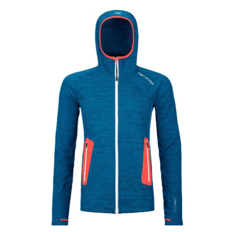 Ortovox mikina W's Fleece Light Hoody heritage blue blend