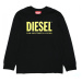 Tričko Diesel Tjustlogo Ml T-Shirt Čierna