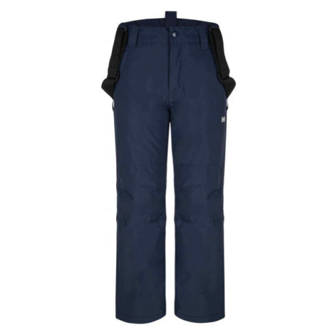 Loap FUXI Detské lyžiarske nohavice, tmavo modrá, veľkosť