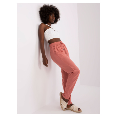 Pants-D73760M61869N-dark pink Sublevel