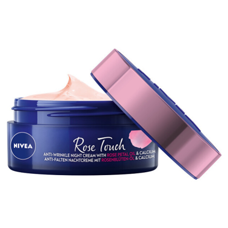 Nivea Nočný krém proti vráskam Rose Touch