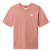 The North Face W Relaxed Simple Dome T-shirt - Dámske - Tričko The North Face - Ružové - NF0A4CE