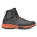 Pánska členková turistická celokožená obuv TECNICA Forge Hike MID GTX Ms, dark grey icon orange