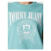 Tommy Jeans Tričko Varsity DW0DW14919 Modrá Loose Fit