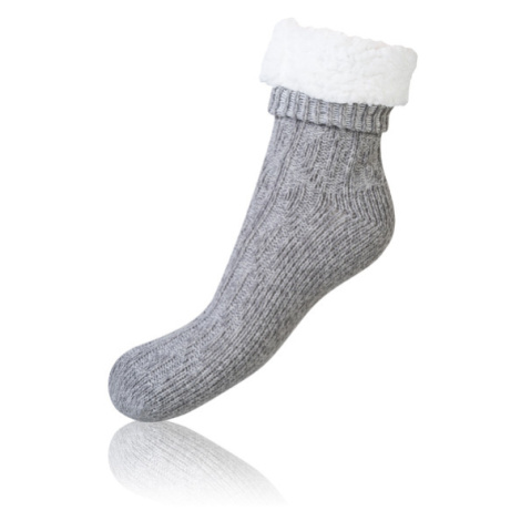 Bellinda EXTRA WARM SOCKS - Extrémne teplé ponožky - sivá