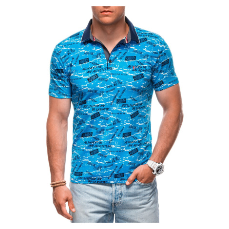 Edoti Printed Men's Polo Shirt