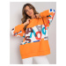 Orange women's hoodie