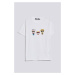 Tričko Karl Lagerfeld Unisex Mini K/Hero T-Shirt Biela