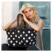 Nákupný košík Reisenthel Carrybag Frame Dots white