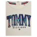 Tommy Hilfiger Mikina Tartan Logo KG0KG07098 M Écru Regular Fit