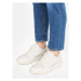 Calvin Klein Sneakersy Low Top Lace Up Lth HM0HM01173 Biela