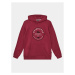 Quiksilver Mikina Graphichoodie Otlr EQBFT03845 Červená Regular Fit