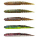 Savage gear gumová nástraha ned dragon tail slug clear water mix 5 ks - 10 cm 5,5 g