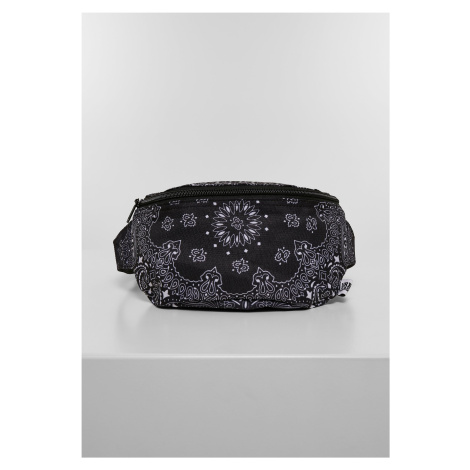 Bandana Print Hip Bag Black Urban Classics