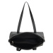 Čierna objemná kabelka na rameno „Mirage“